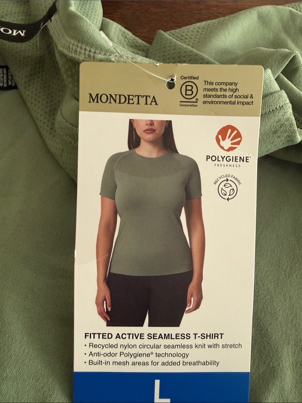 Mondetta fitted active seamless t-shirt